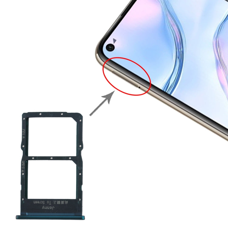 Vassoio scheda SIM + vassoio scheda NM per Huawei nova 6 SE, For Huawei nova 6 SE Vassoio scheda SIM + vassoio scheda NM per Huawei nova 6 SE, For Huawei nova 6 SE